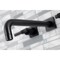 Kingston Brass KS6020ML Wall Mount Tub Faucet, Matte Black KS6020ML - alternate 4